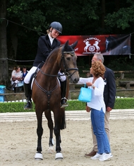 Siegerehrung mit Michaela Kleba